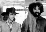 Owsley Stanley, left, with Jerry Garcia (Grateful Dead) 1969